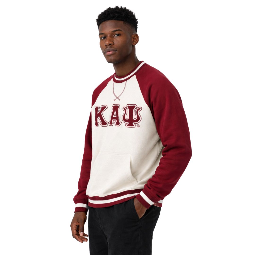 Kappa Krimson Chenille Crewneck