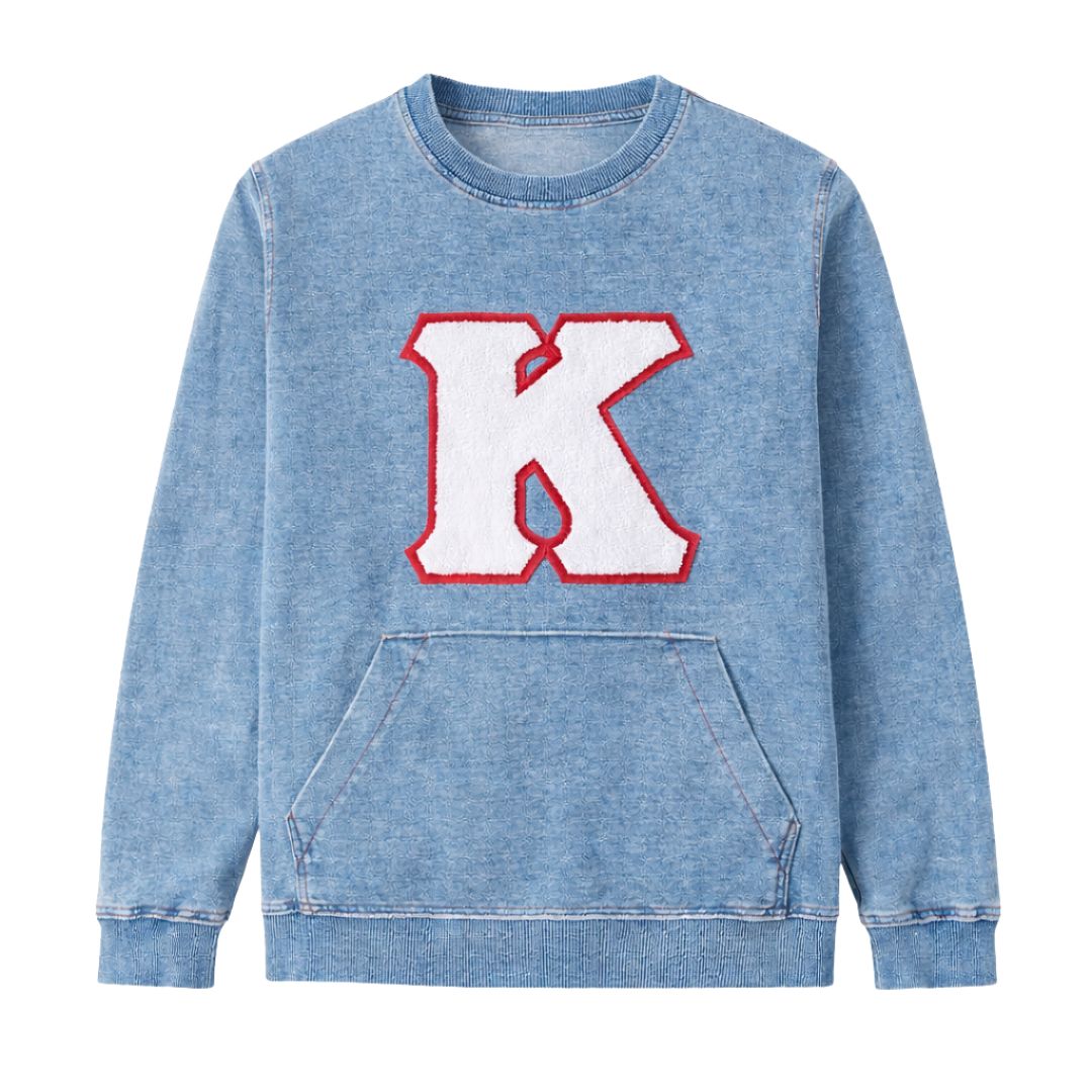 Kappa Denim Chenille Crewneck