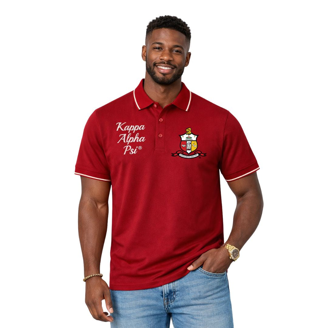 Kappa Crimson/Red Polo
