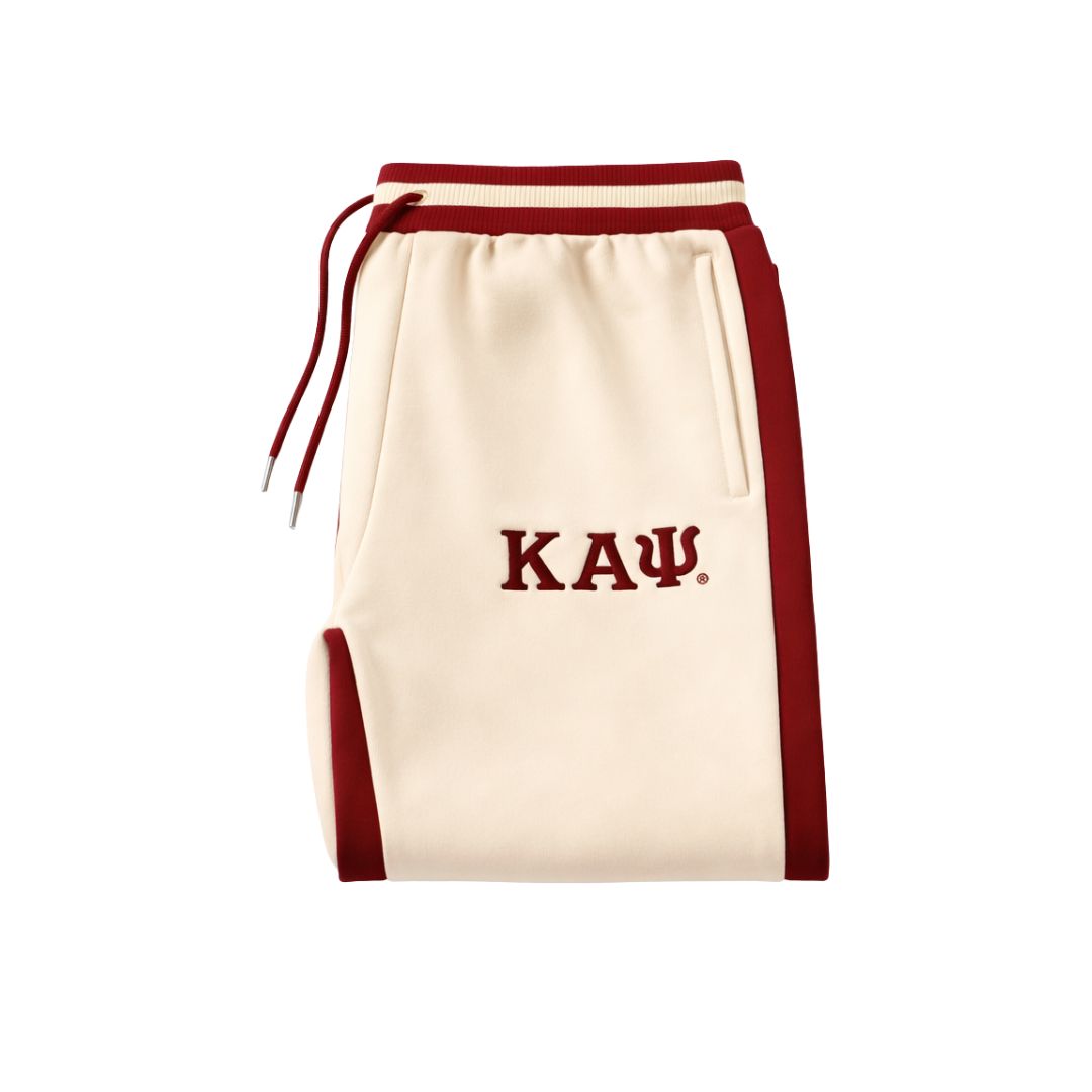 Kappa Cream Air Tech Fleece Warm Up Pants