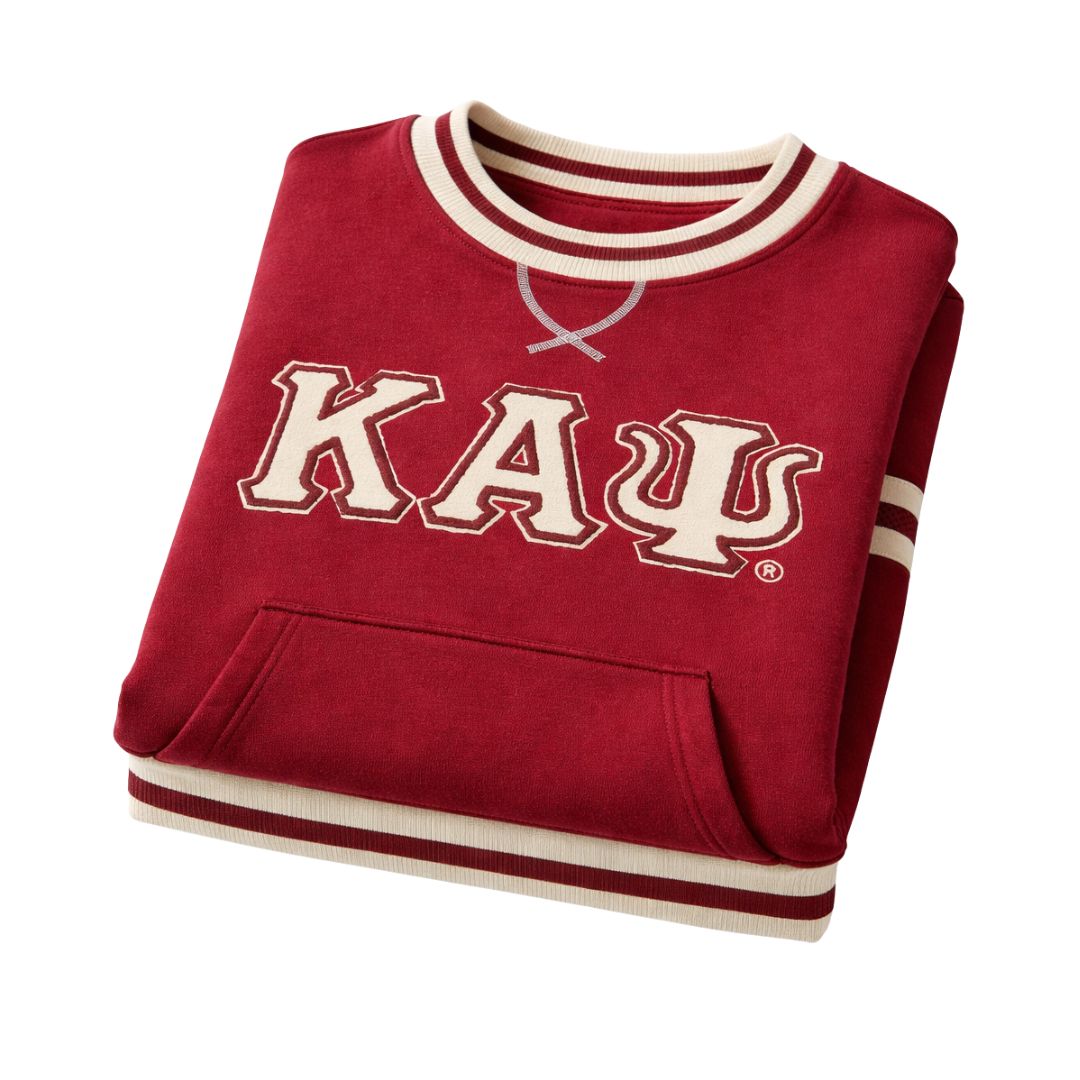 Kappa Alpha Psi Krimson Chenille Crewneck