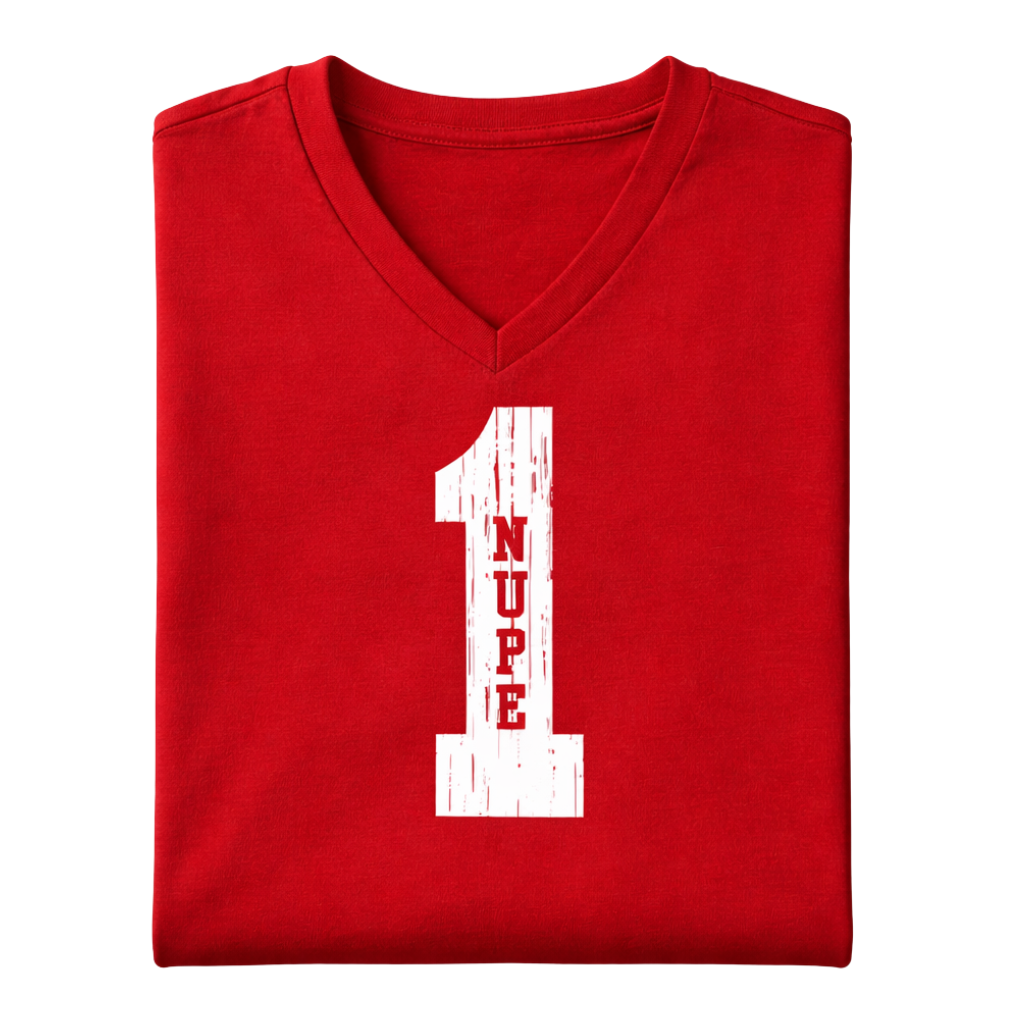 Kappa Alpha Psi #1 Klub V-Neck Tee (Red)