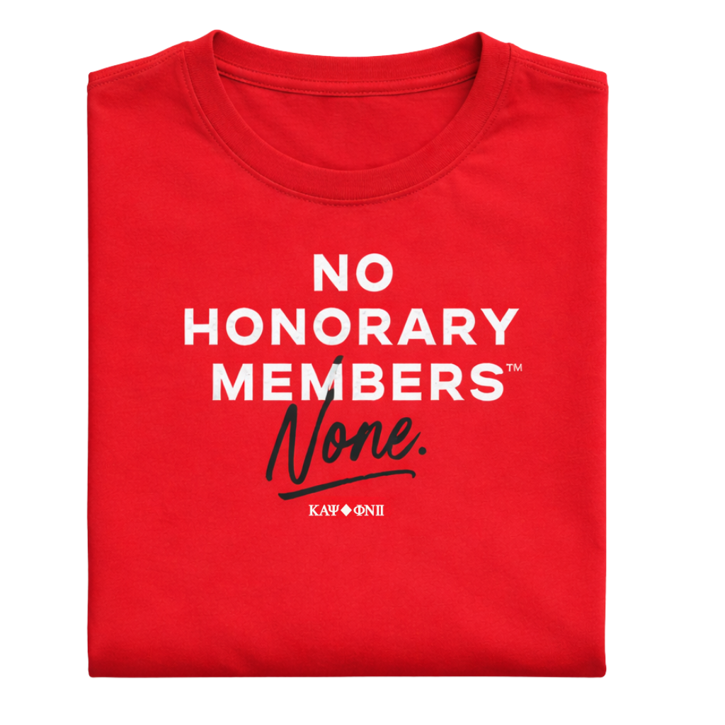 Kappa Alpha Psi No Honorary Members Tee