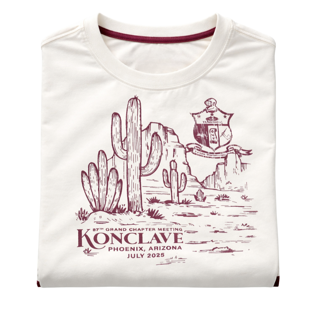 Kappa Alpha Psi 87th Grand Chapter Meeting Ringer Tee (Kream)