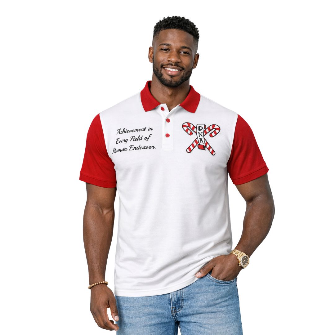 ΦΝΠ Canes White Polo