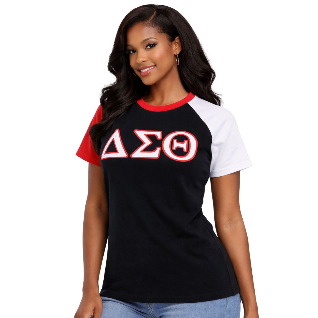 Delta Opp Sleeve Black Premium Shirt