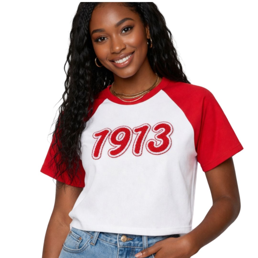 1913 Chenille Premium Raglan Shirt