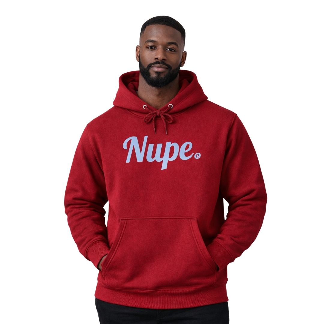 Nupe Script Printed Hoodie
