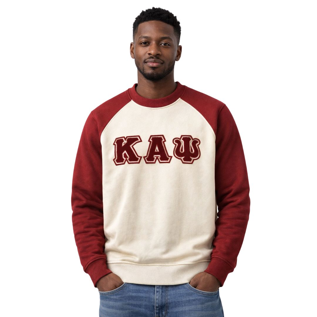 KΑΨ Raglan Chenille Sweatshirt