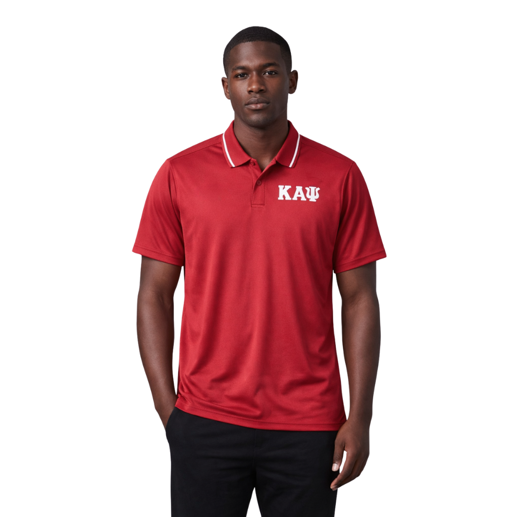 Kappa Alpha Psi 3-Letter Performance Polo