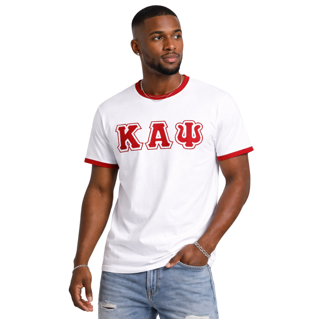 Kappa Chenille Letter Ringer Premium Shirt
