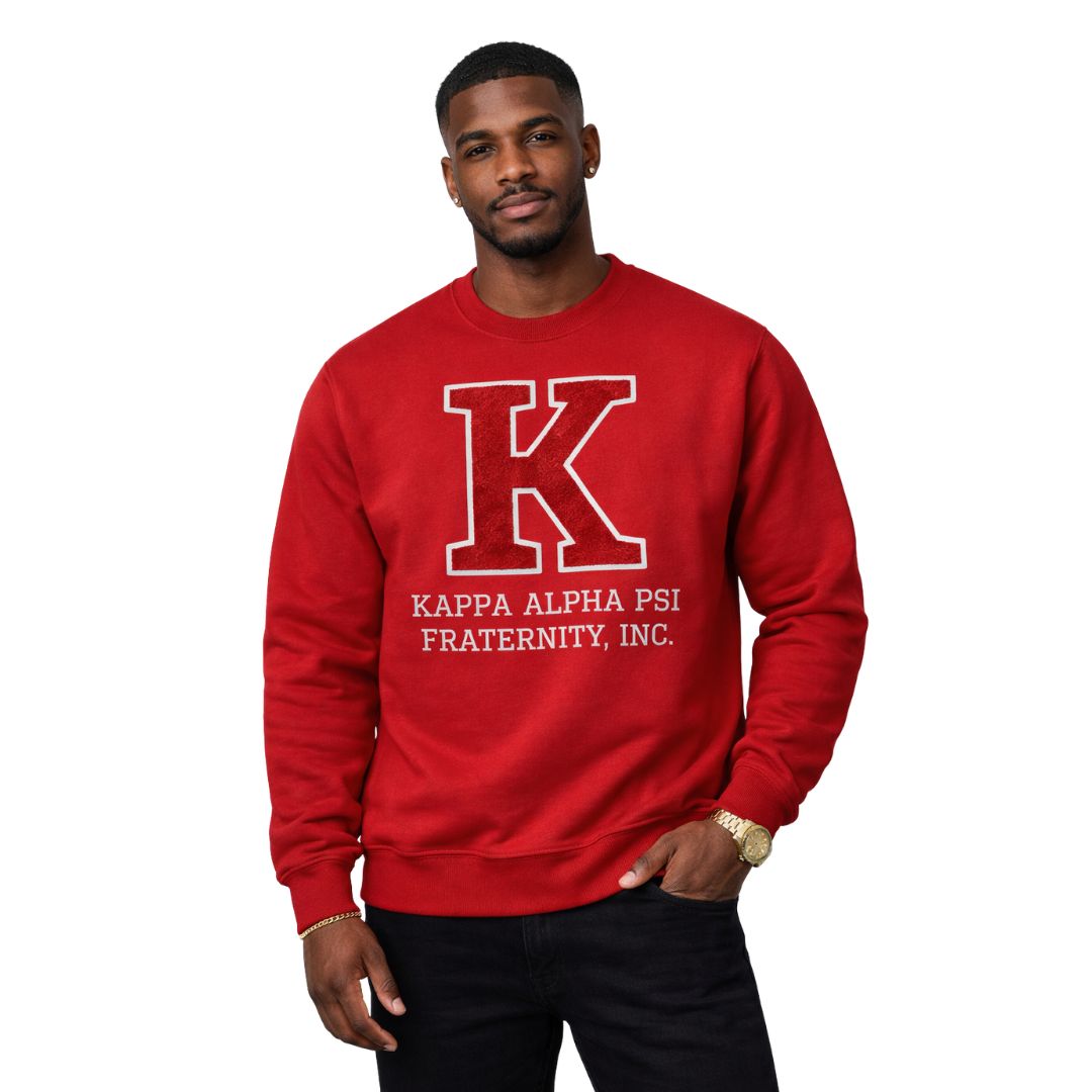 Big K Kappa Chenille Sweatshirt