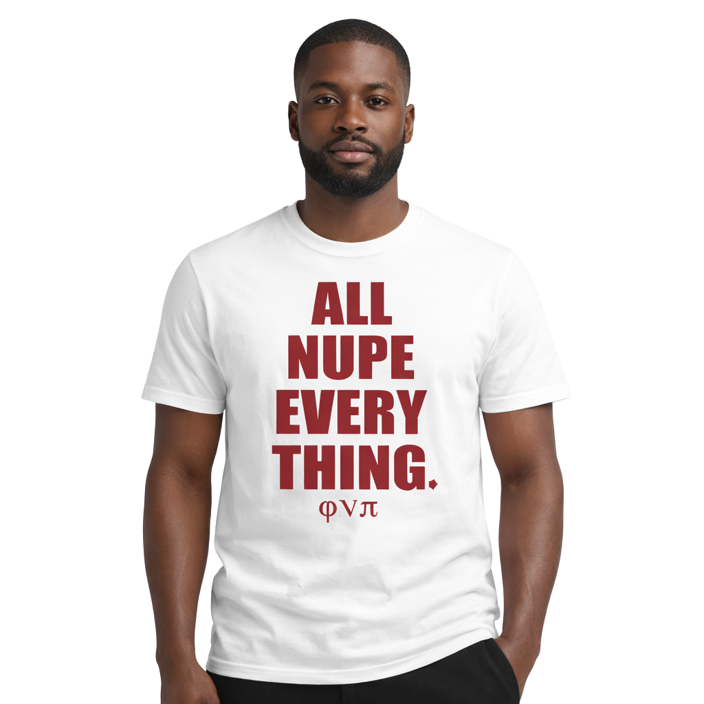 Kappa Alpha Psi All Nupe Every Thing Tee (White)