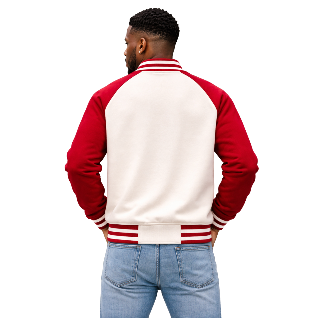 Kappa Kream Varsity Fleece Jacket