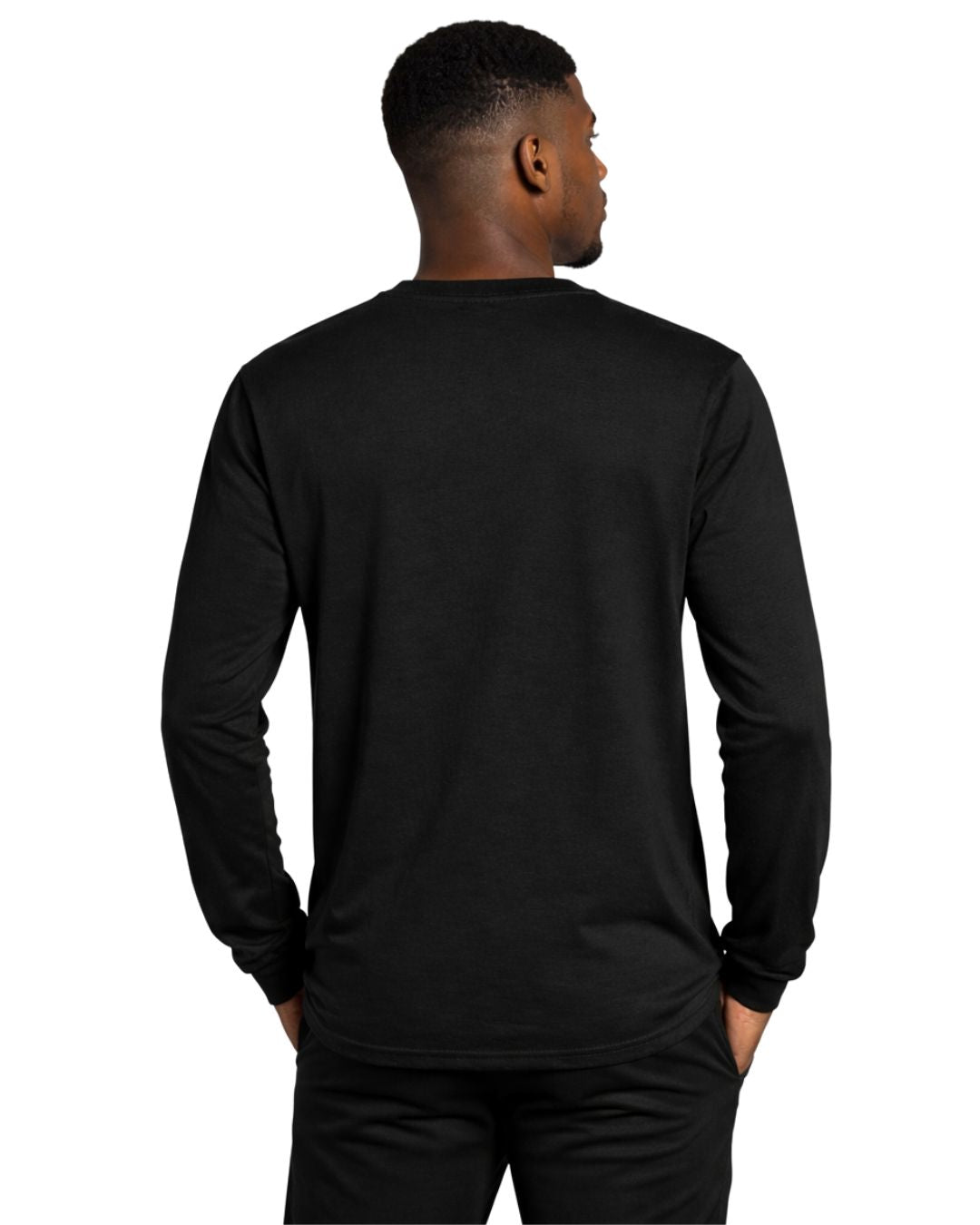 Kappa Alpha Psi Old Skool Phi Nu Pi Long Sleeve 3-Letter Tee (Black)