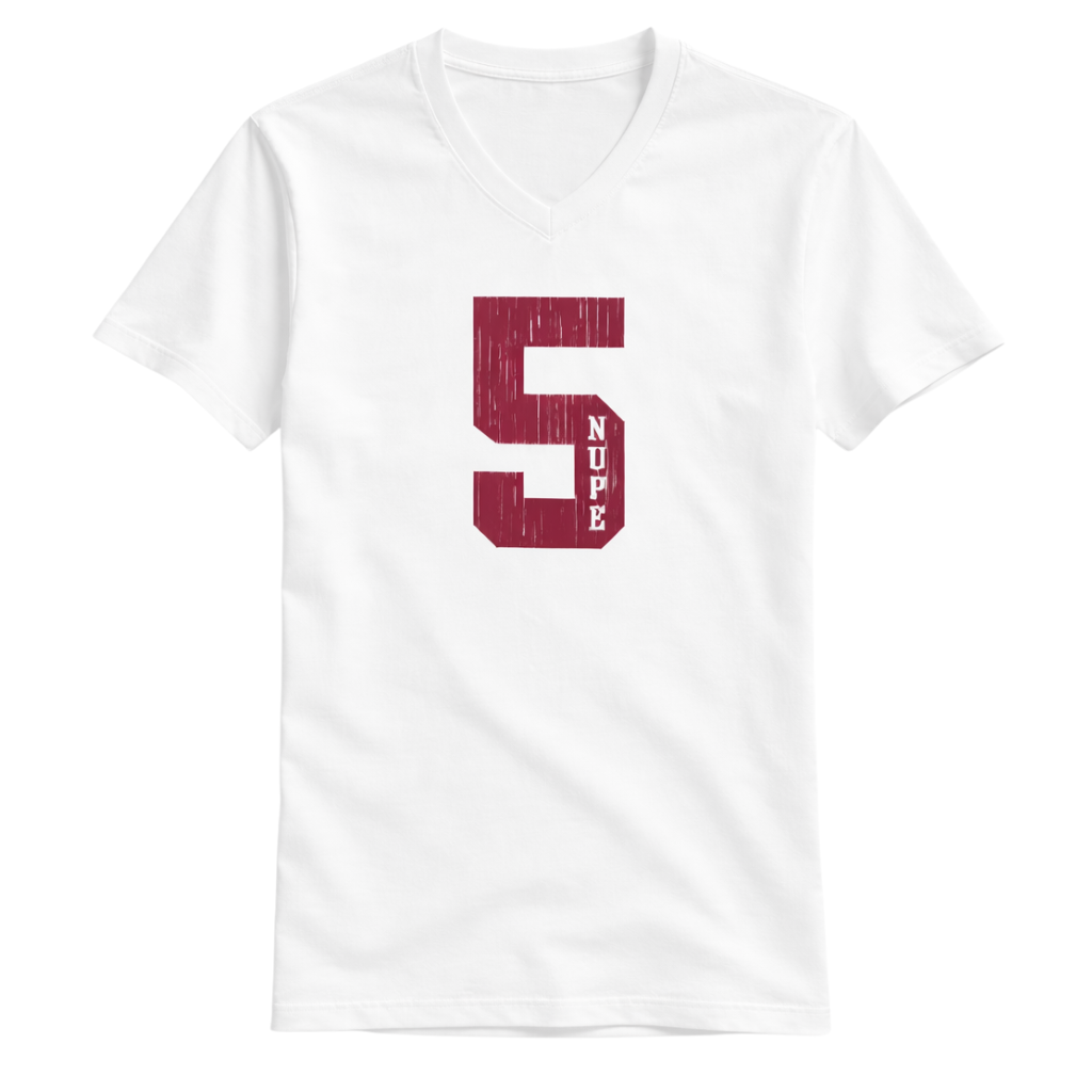 Kappa Alpha Psi #5 Klub V-Neck Tee (White)