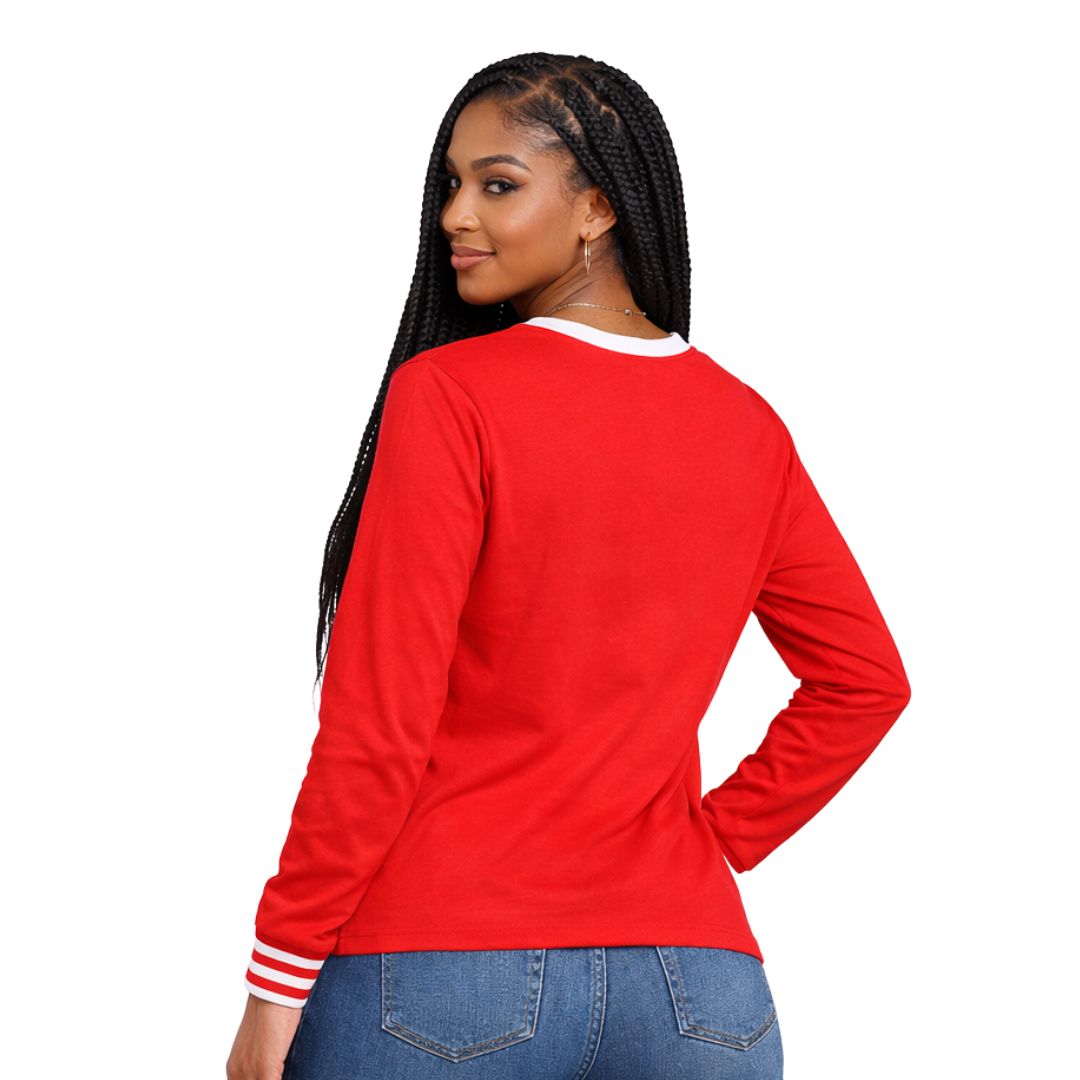 DST Long Sleeve Tee Red 1913