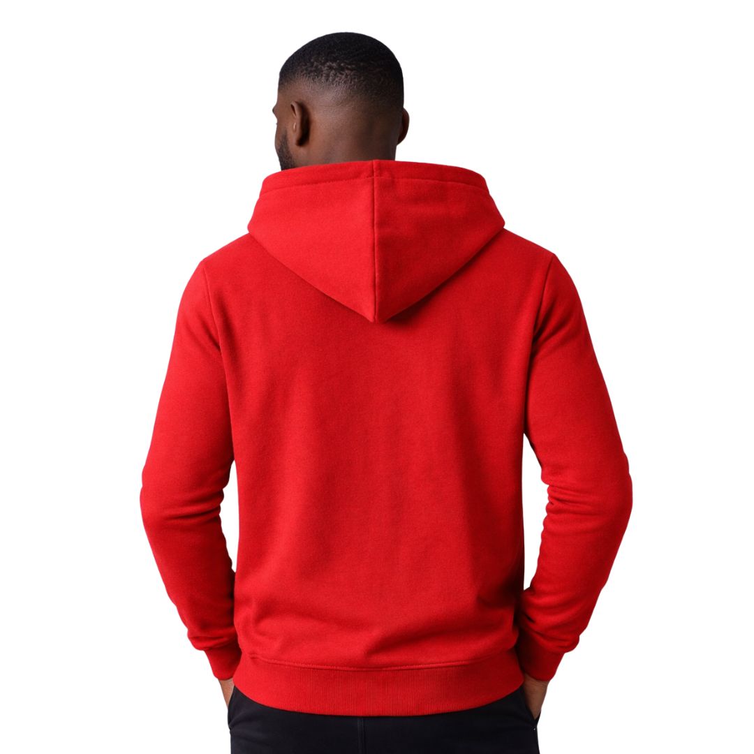 Kappa Red Chenille Crest Premium Hoodie