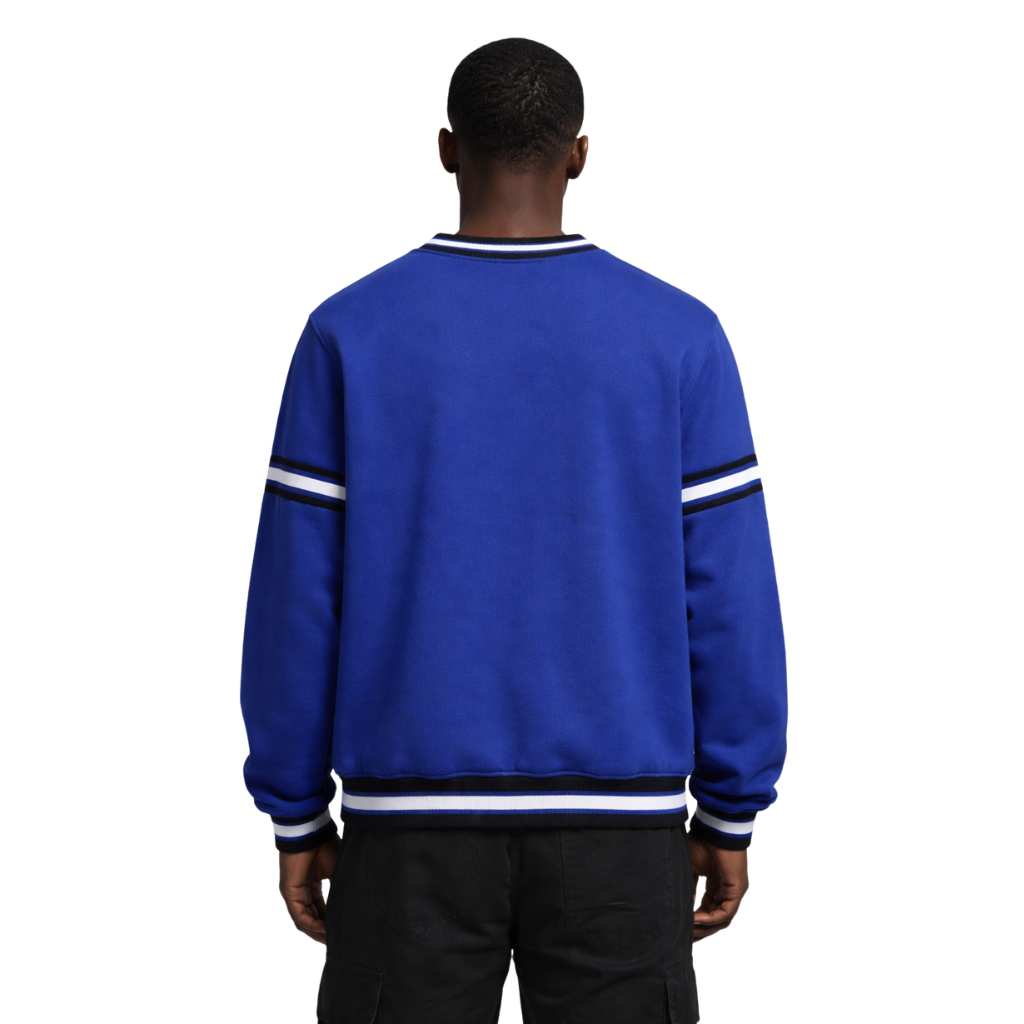 Phi Beta Sigma Blue "Sigma" Chenille Crewneck