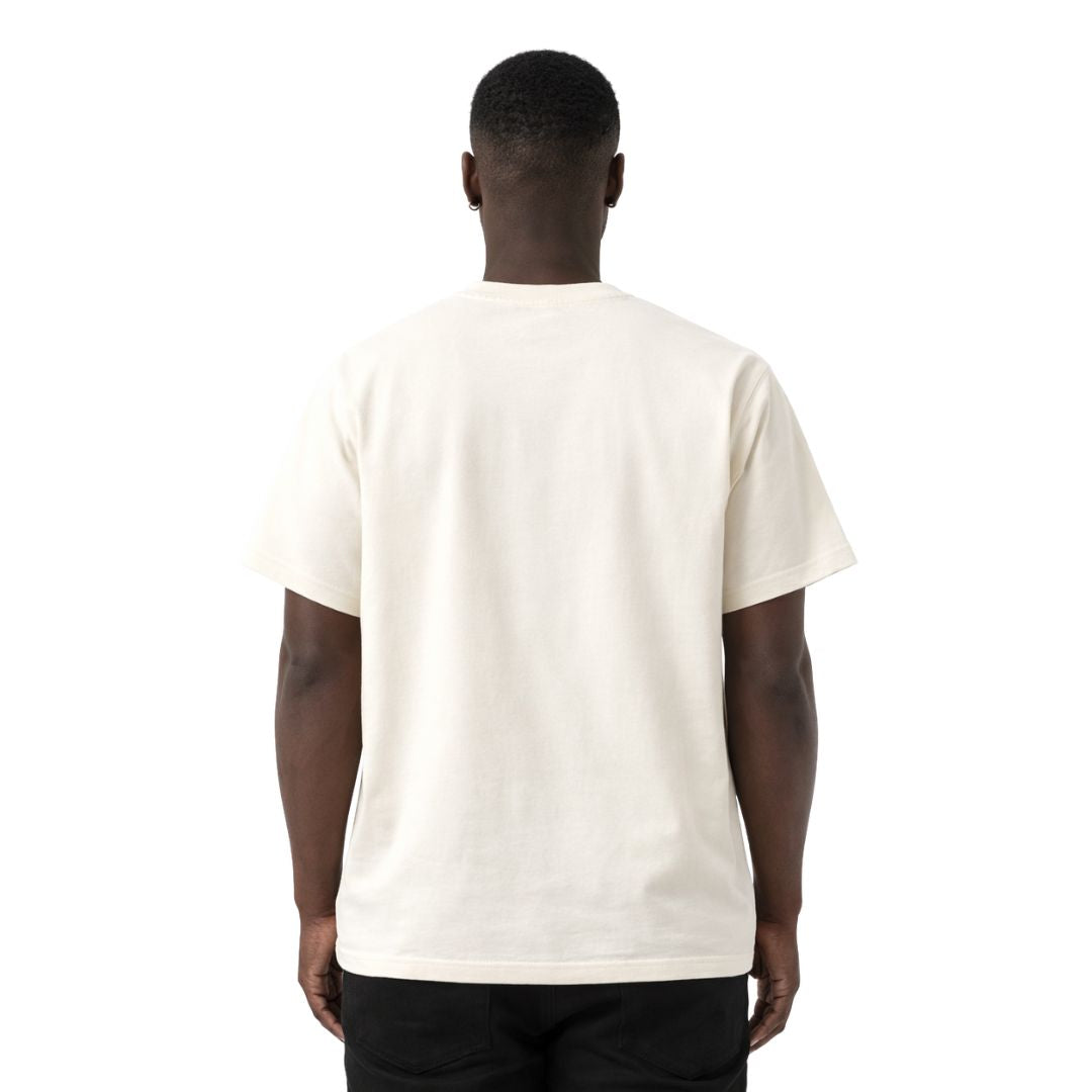 Solid KAΨ Chenille Cream Tee