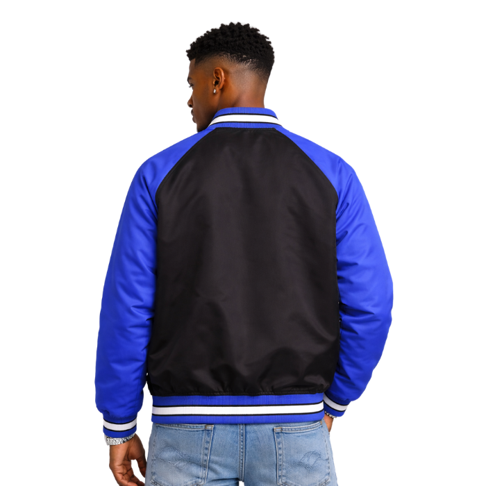 Sigma Black Bomber Jacket Custom Lining
