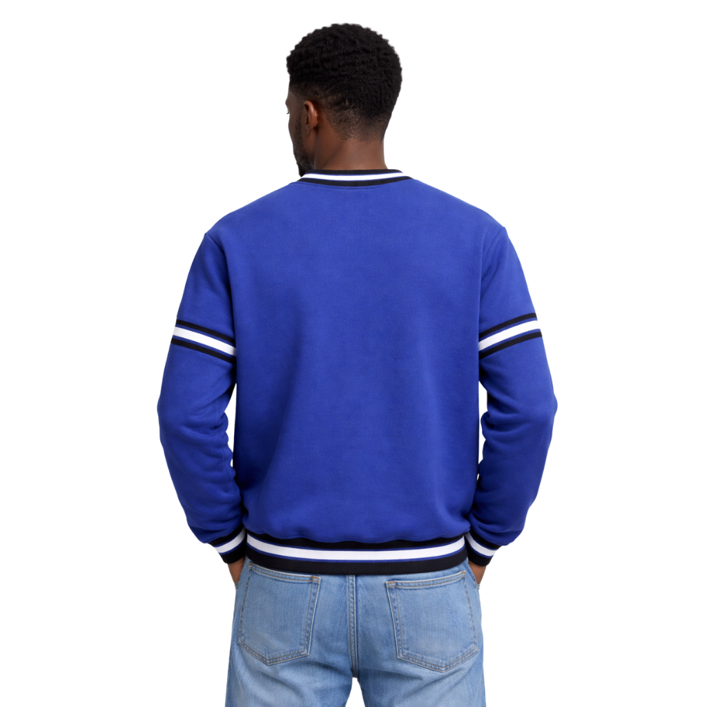 Phi Beta Sigma Blue Chenille Crewneck