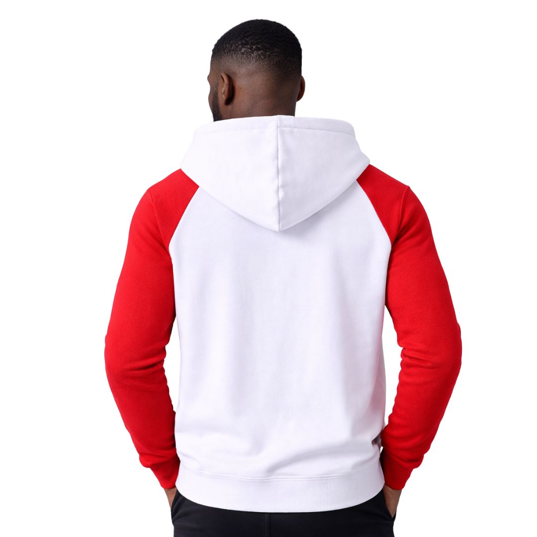 1911 Kappa Red/White Chenille Hoodie