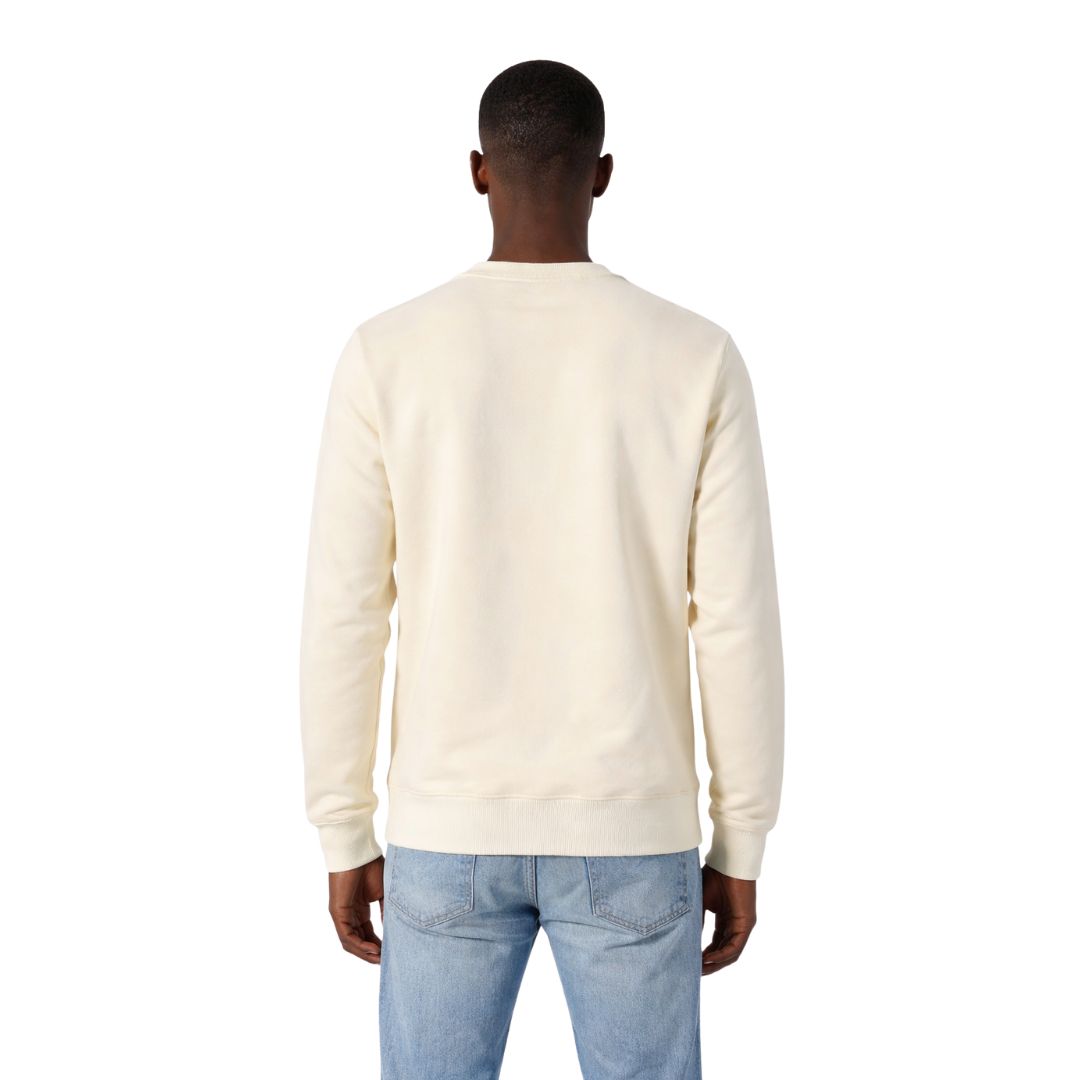Chenille Crest Kappa Kream Pocket Crewneck