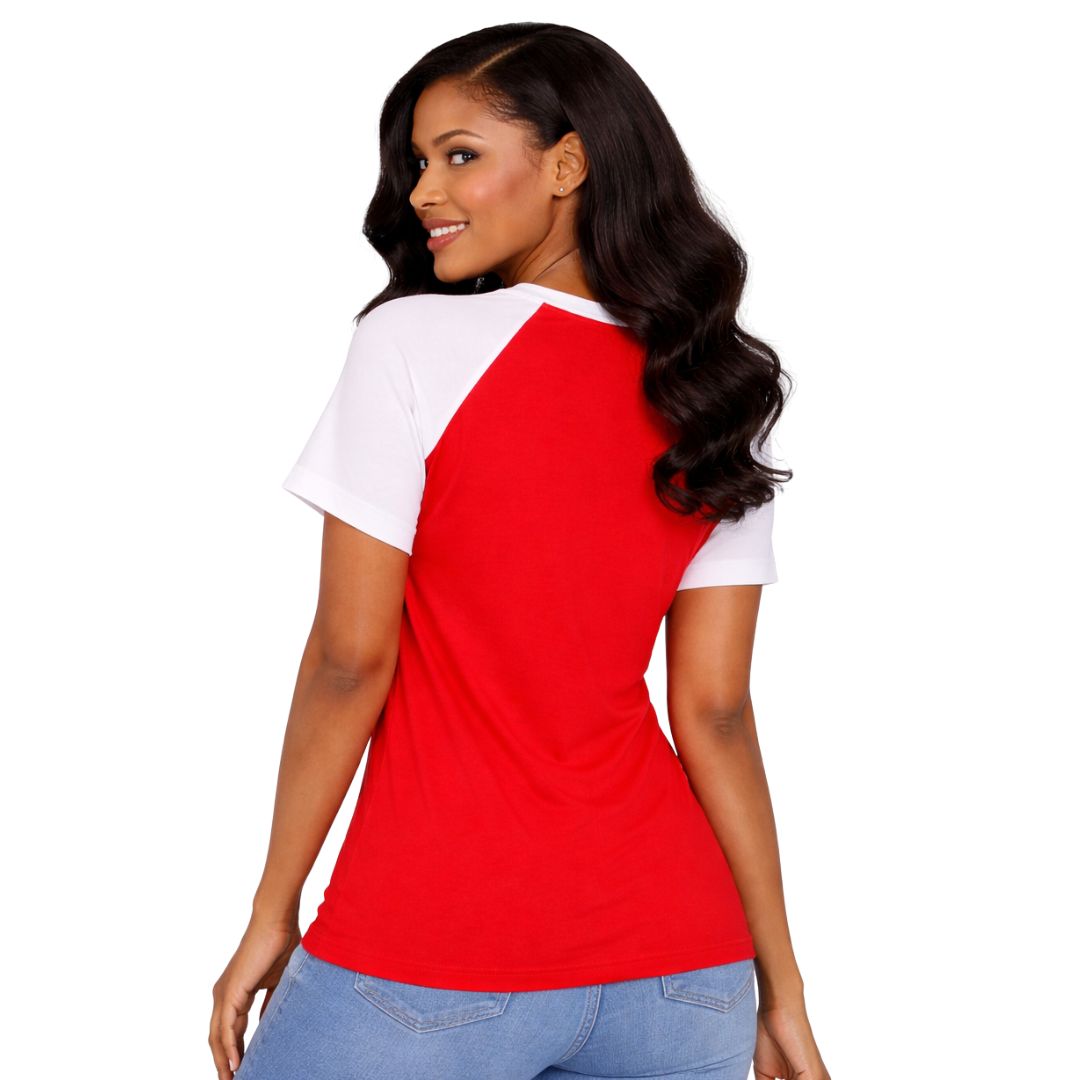 Delta Red Chenille Premium Raglan Shirt