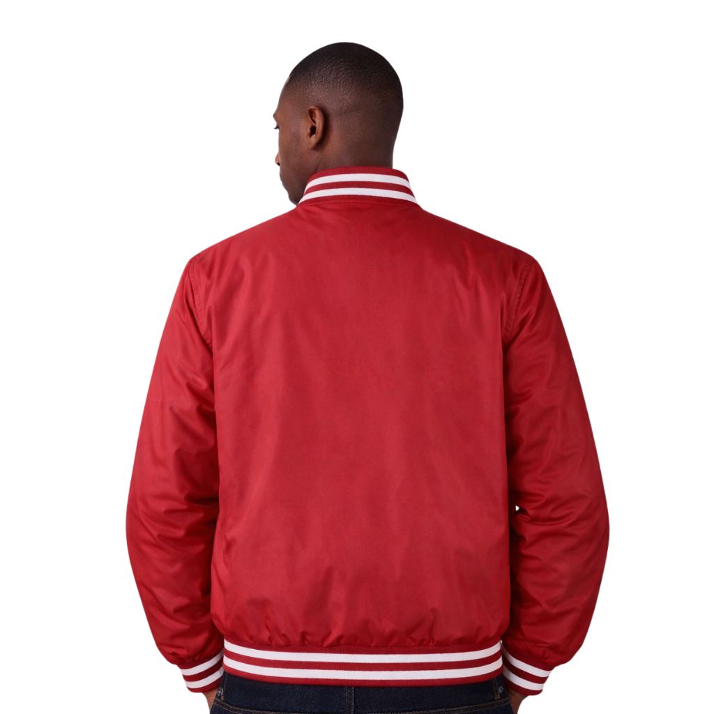 Kappa Alpha Psi Baseball Jacket (Red)