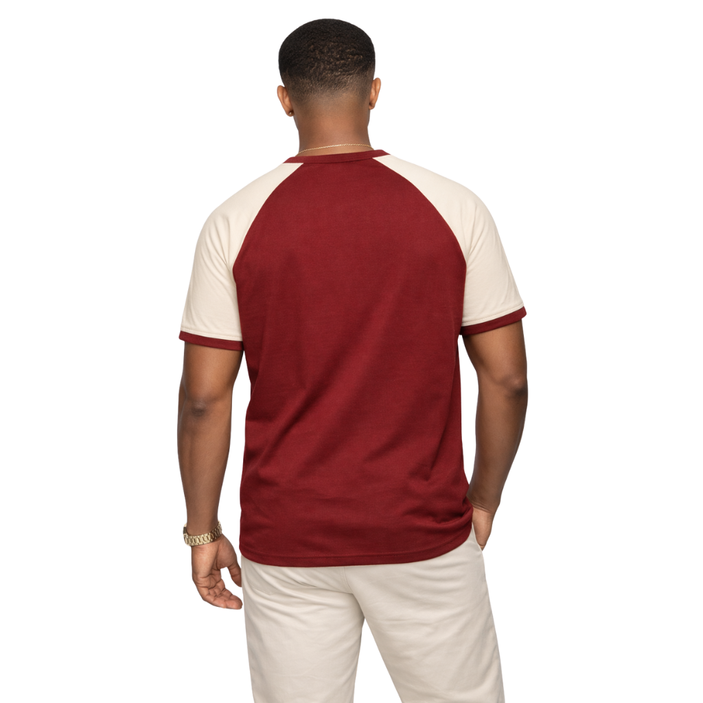 Phi Nu Pi Krimson Premium Raglan T-Shirt