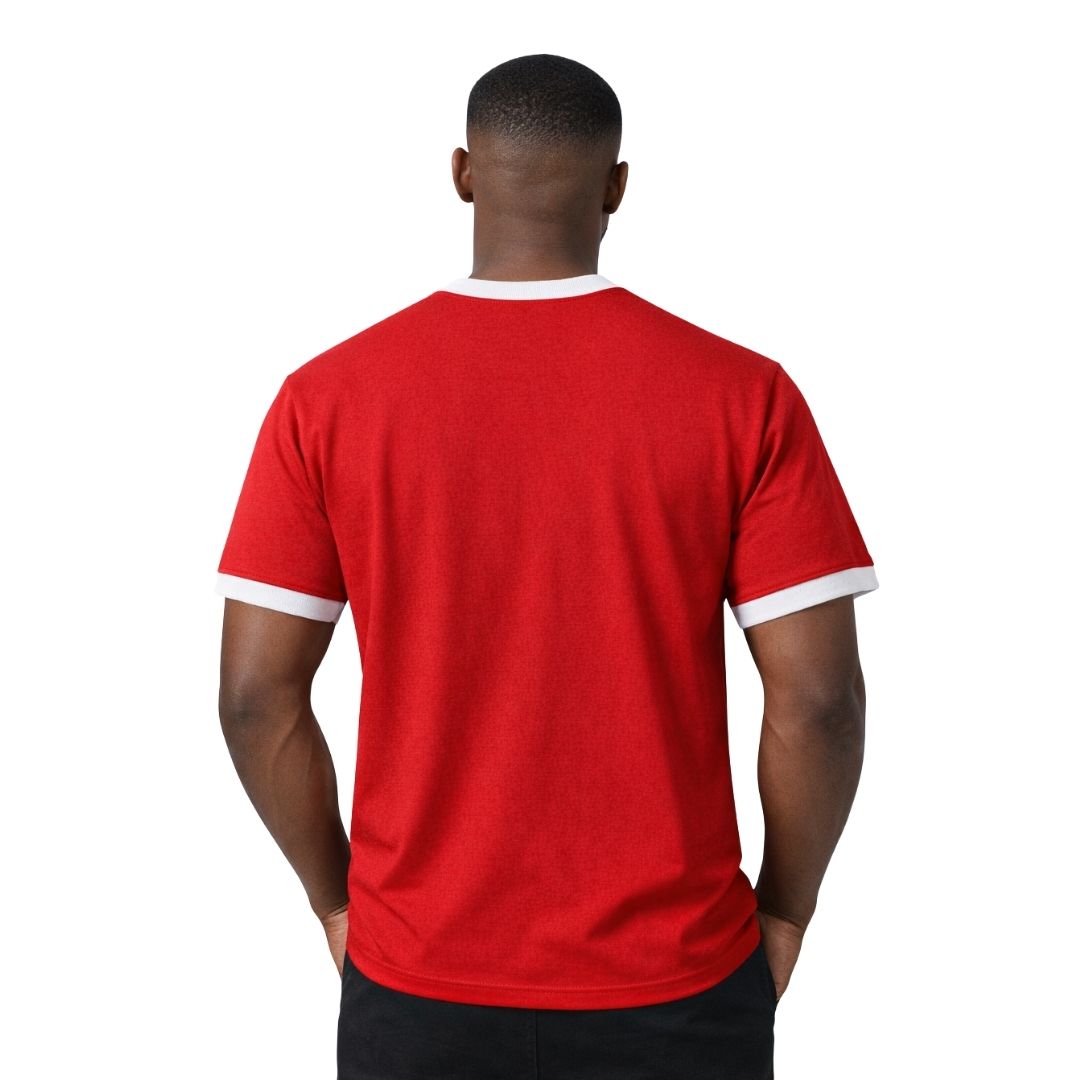 HBCU Men’s Crimson/Cream Chenille Tee