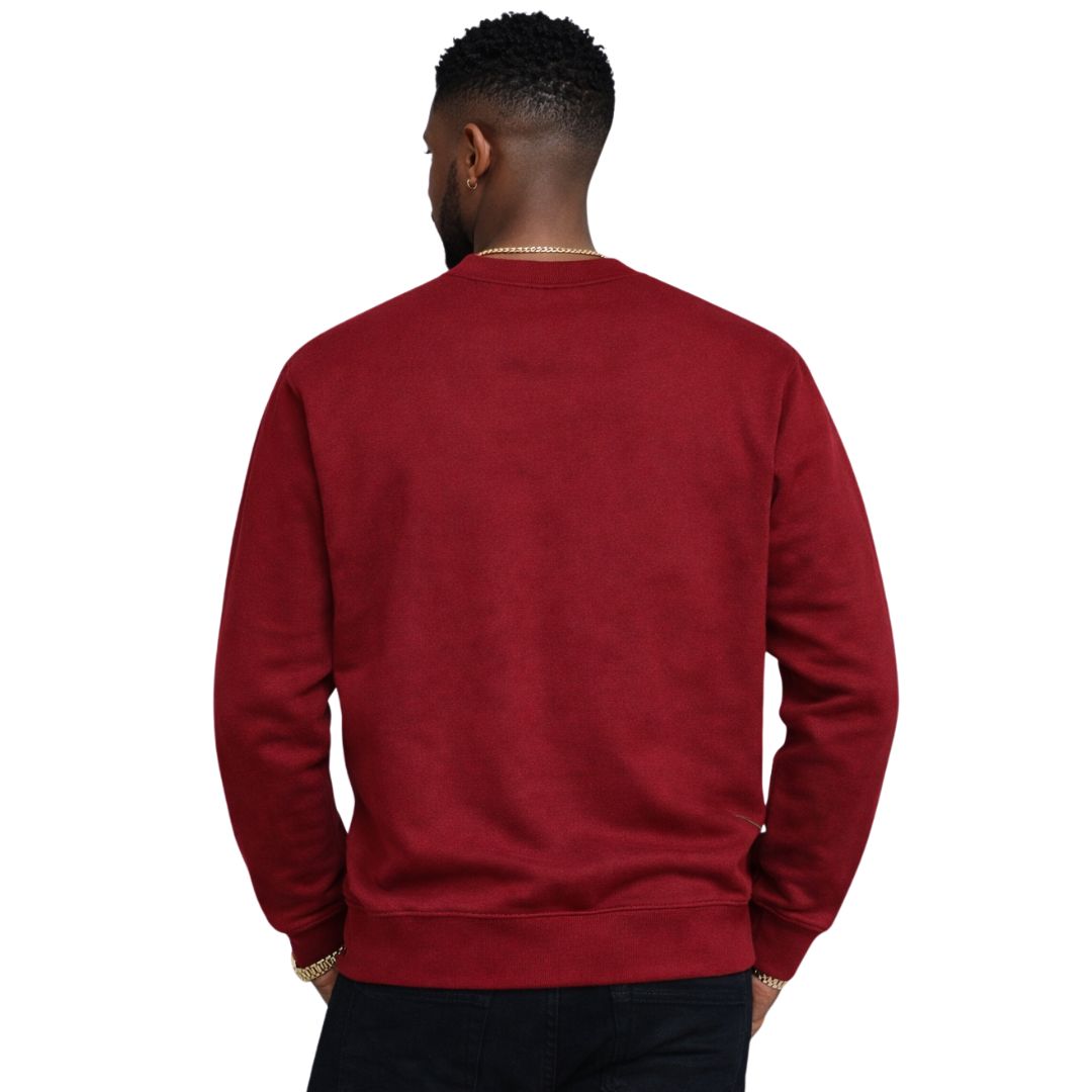 Kappa Alpha Psi 3-Letter Crewneck Sweatshirt (Krimson)