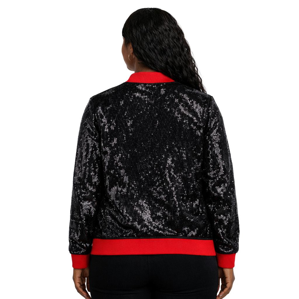 DST Sequin Jacket Black