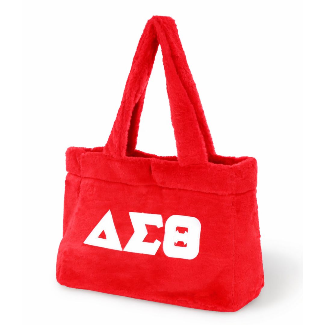 DST Fur Bag Red