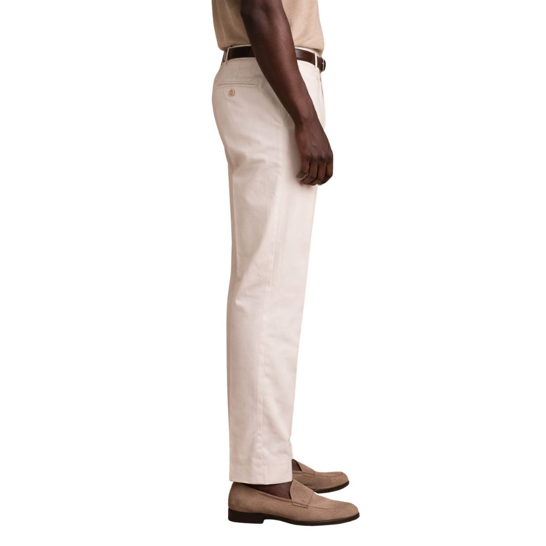Kappa Alpha Psi Flat Front Trousers (Cream)