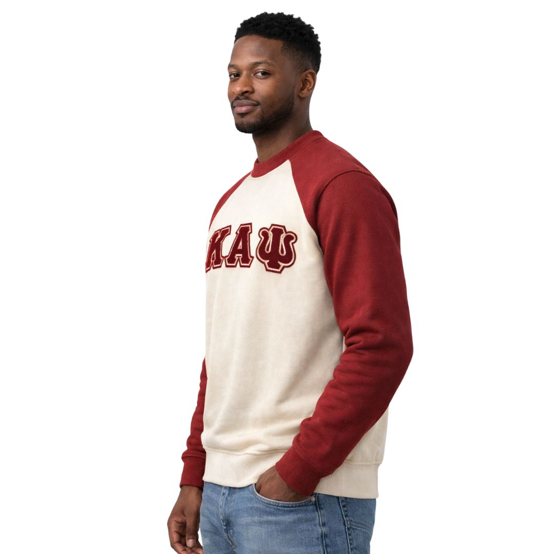 KΑΨ Raglan Chenille Sweatshirt