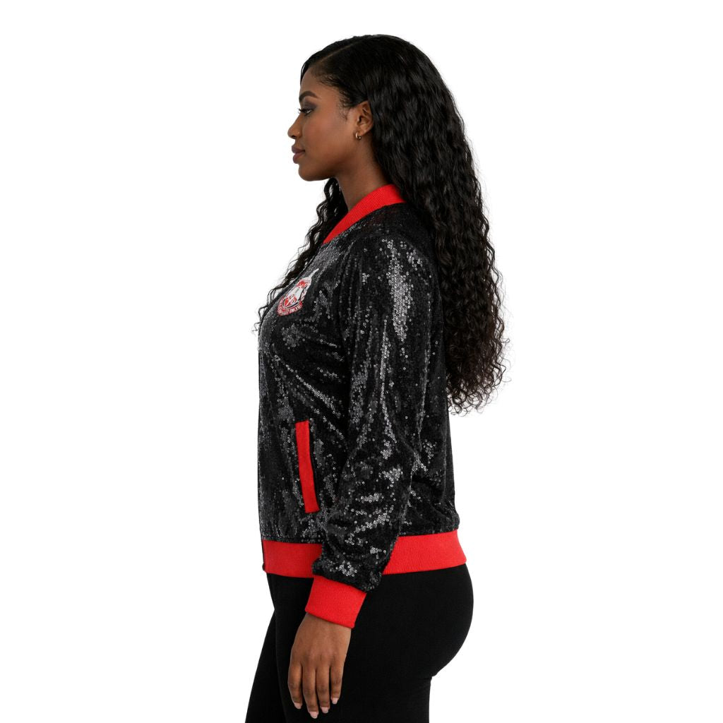 DST Sequin Jacket Black