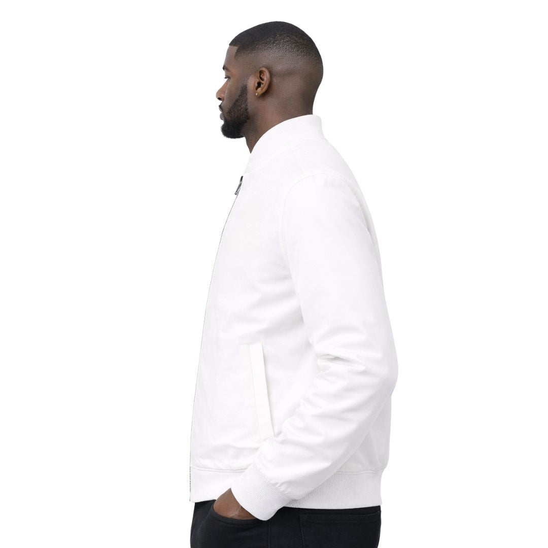 Kappa Alpha Psi Tonal Linen Bomber Jacket