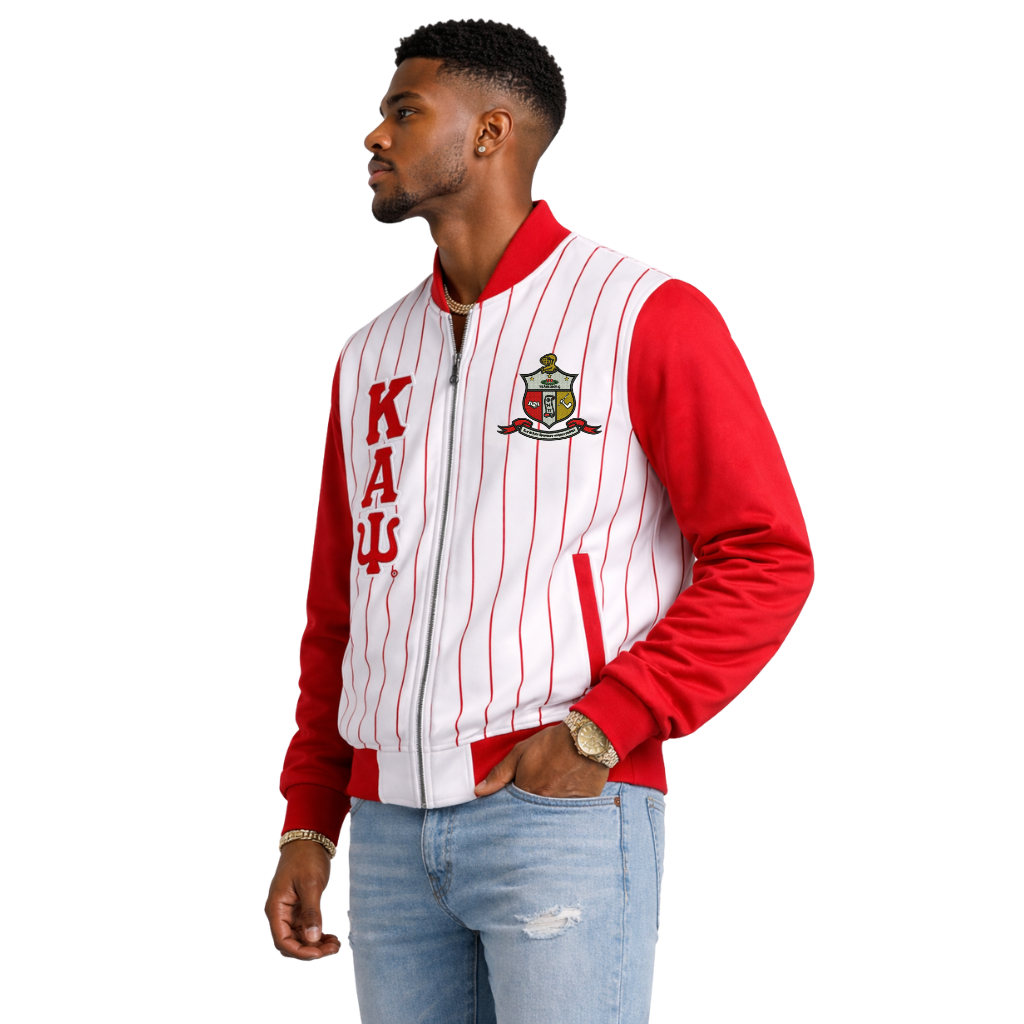 Kappa Pinstripe Tech Fleece Jacket