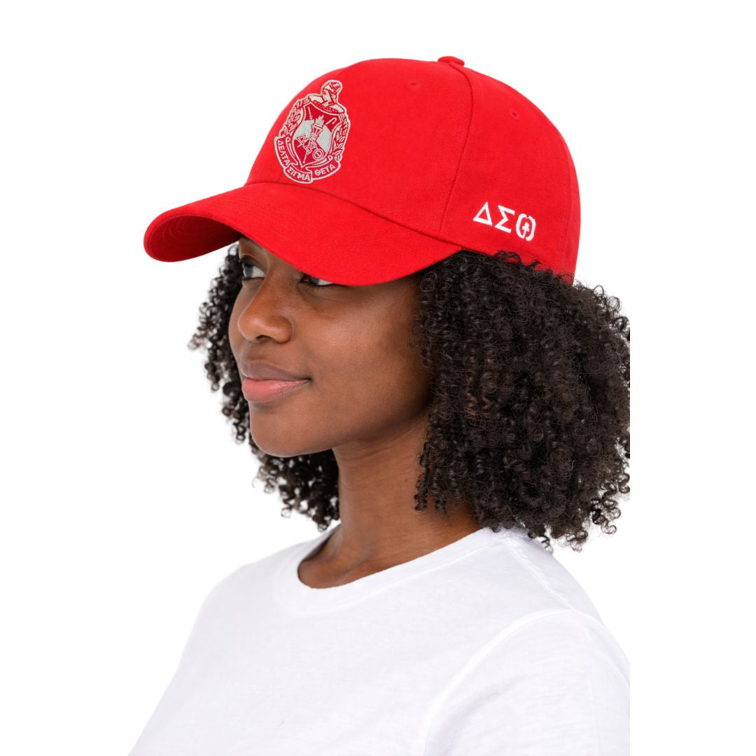 DST Crest Ball Cap Red