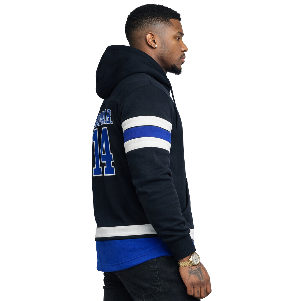 Sigma Black Hockey Hoodie