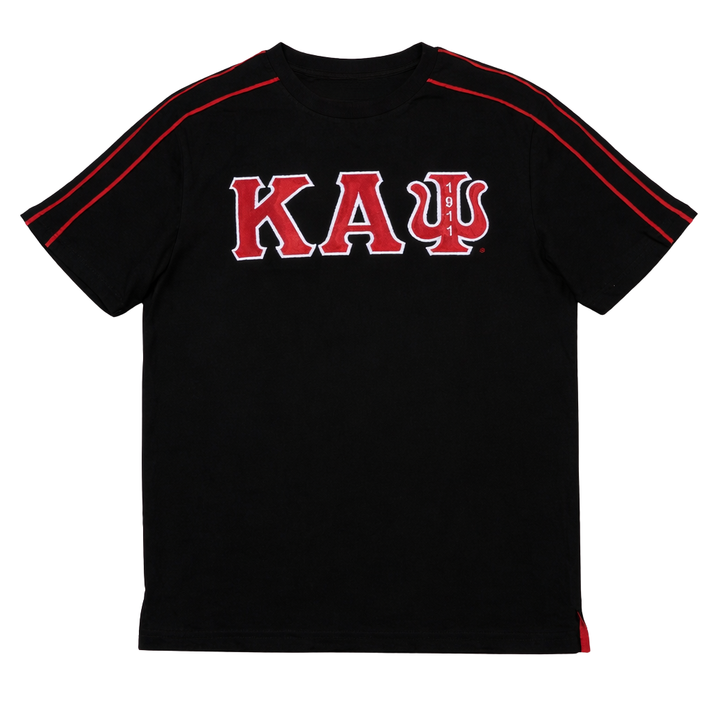 Kappa Alpha Psi Greek Letter 1911 Tee (Vintage Black)