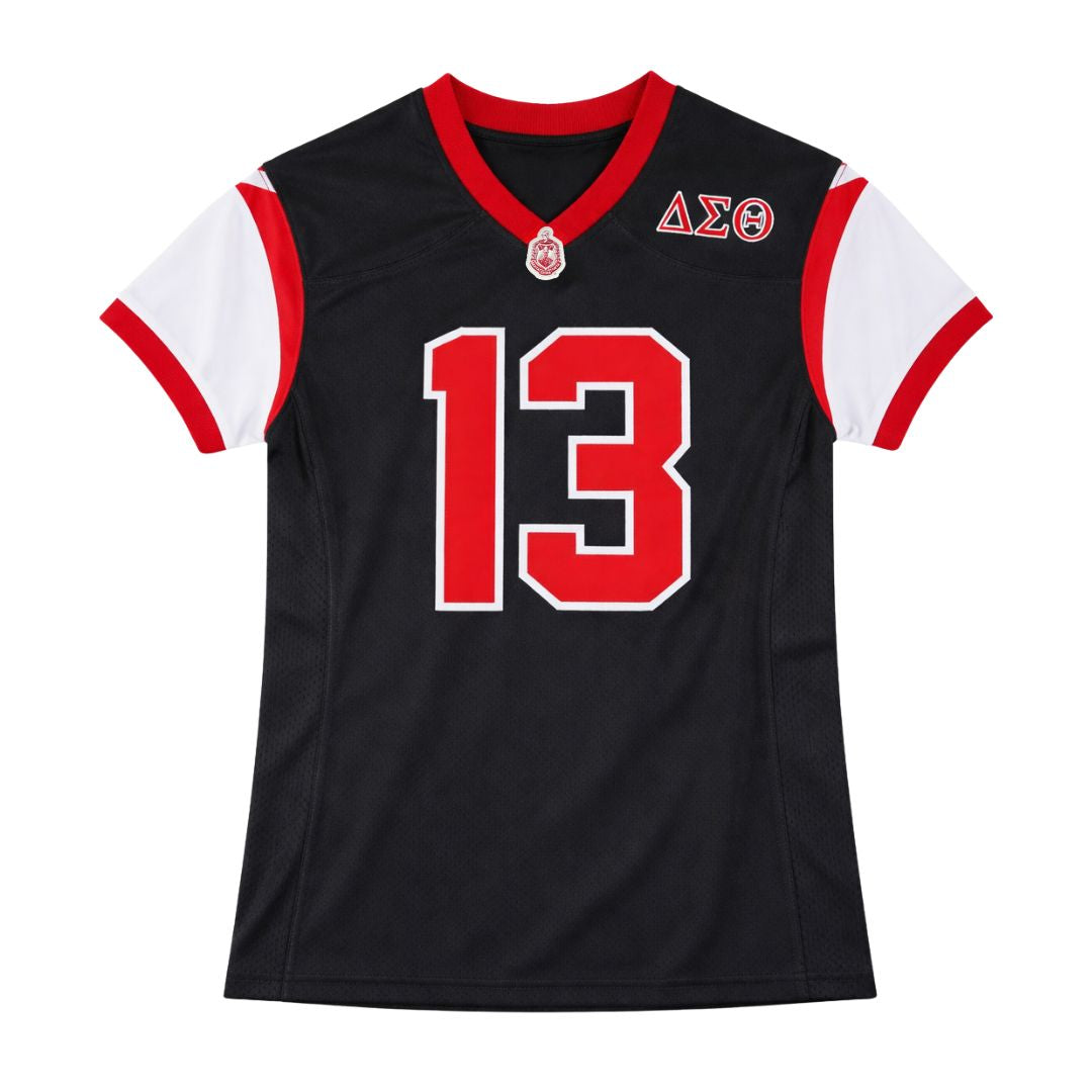 Delta Black Football Jersey