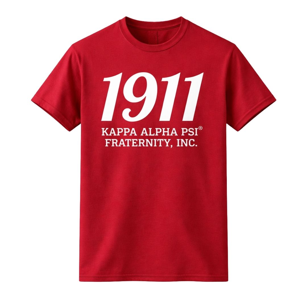 1911 Kappa Alpha Psi Chenille T-Shirt