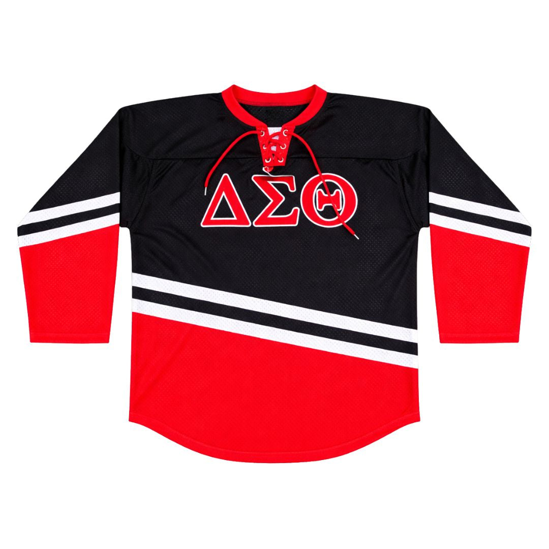 Delta Black Hockey Jersey