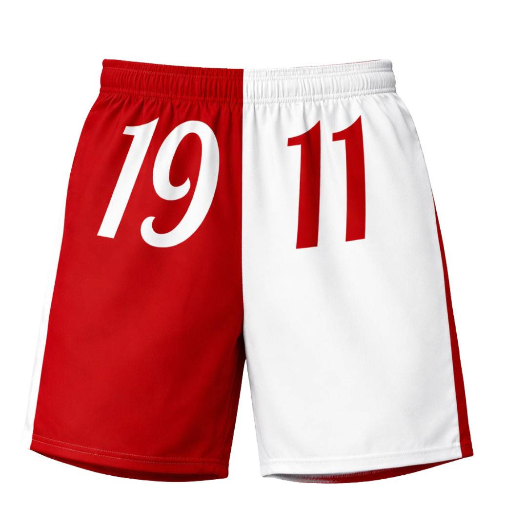 2-Toned Nupe 1911 Swim Trunks