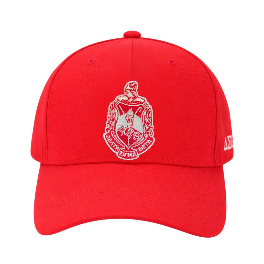 DST Crest Ball Cap Red