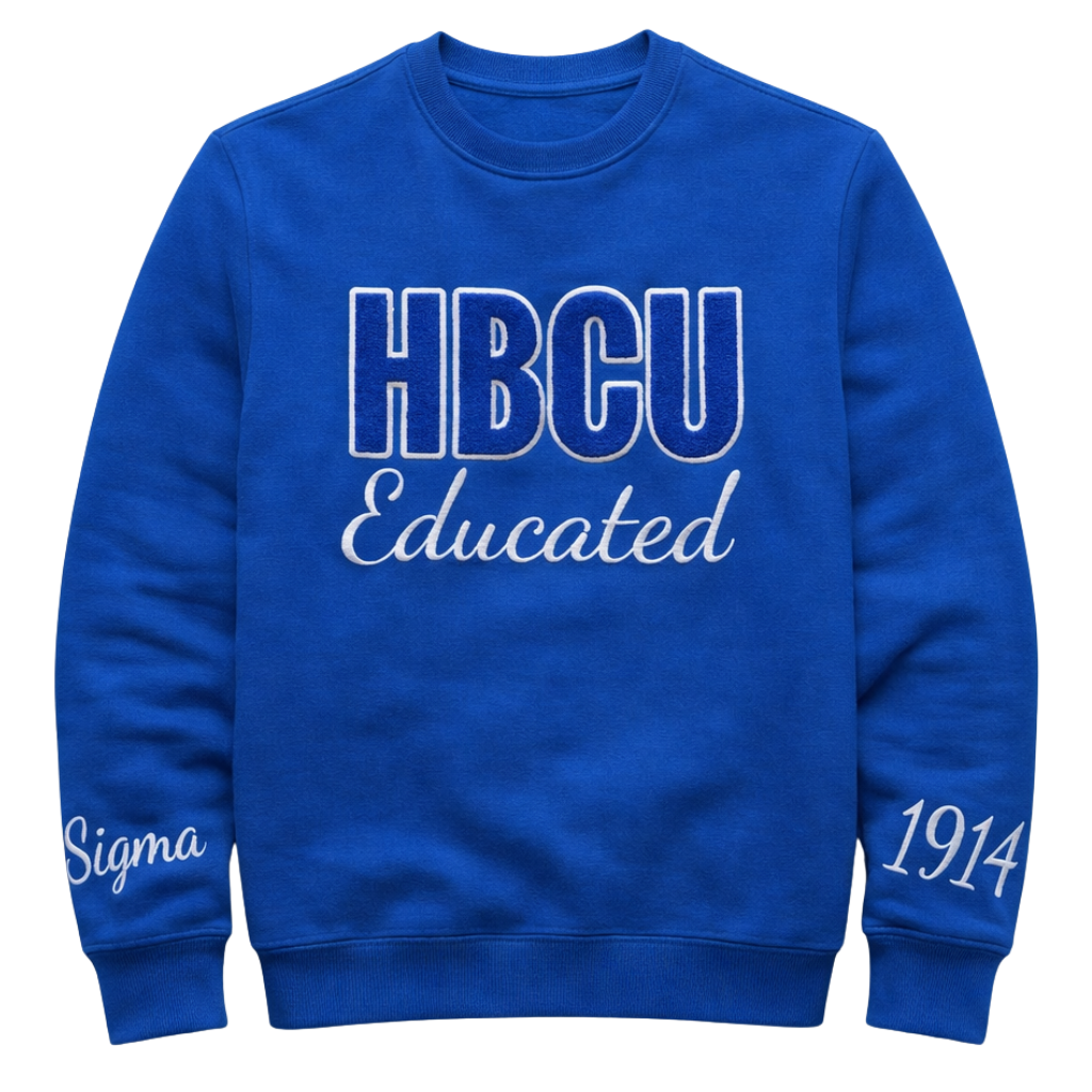 HBCU Sigma Chenille Sweatshirt
