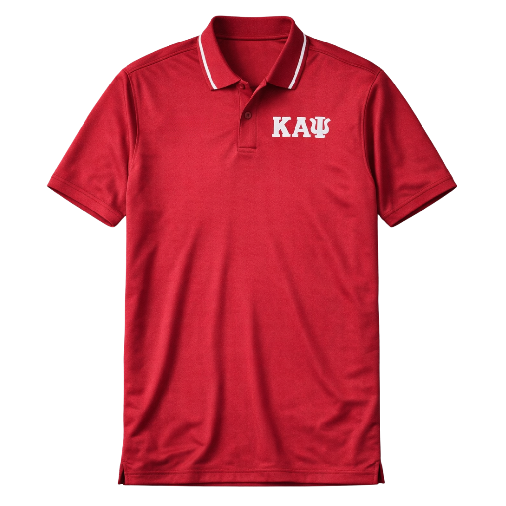 Kappa Alpha Psi 3-Letter Performance Polo